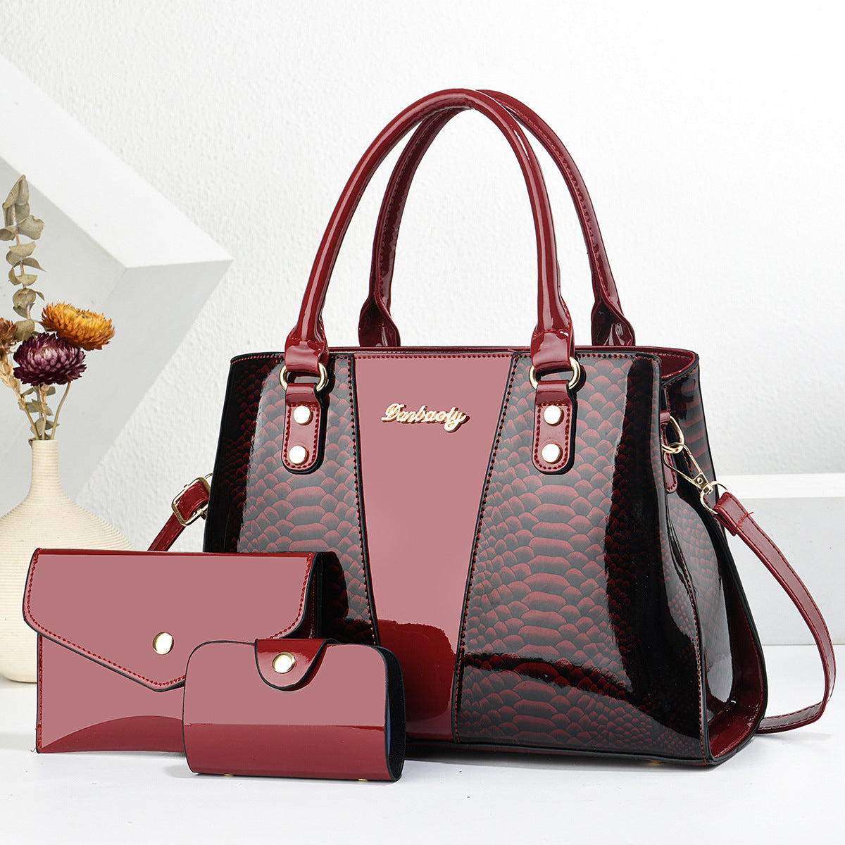 Large-Capacity Trendy Shoulder & Crossbody Tote Bag