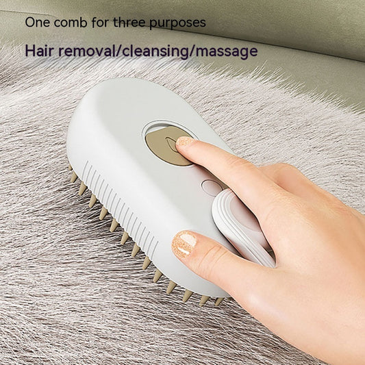 grooming comb with steam spray - Velkify