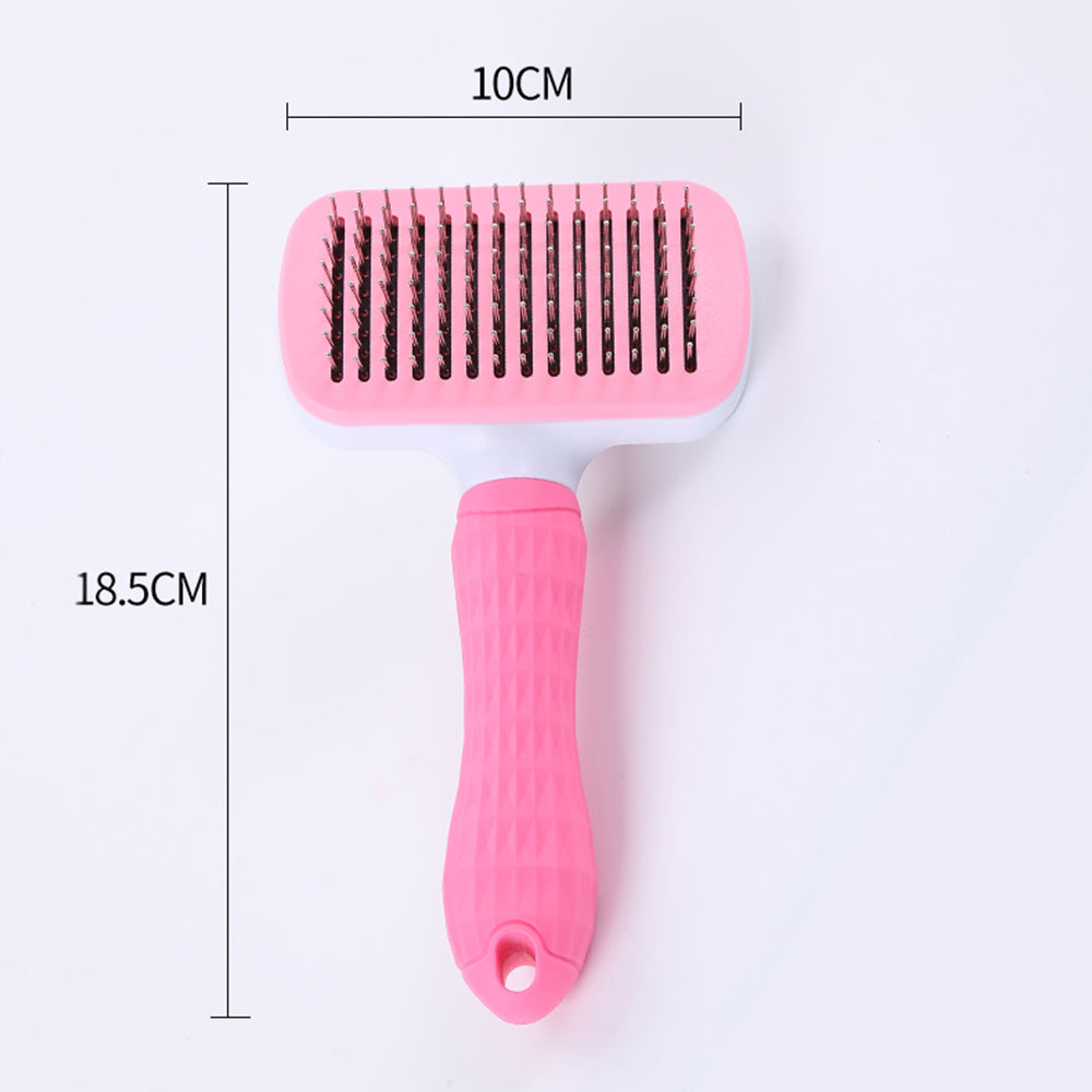 Self-Cleaning Pet Grooming Brush