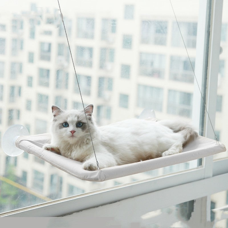 Cat Window Hammock | Suction Cup Wall Mounted Perch