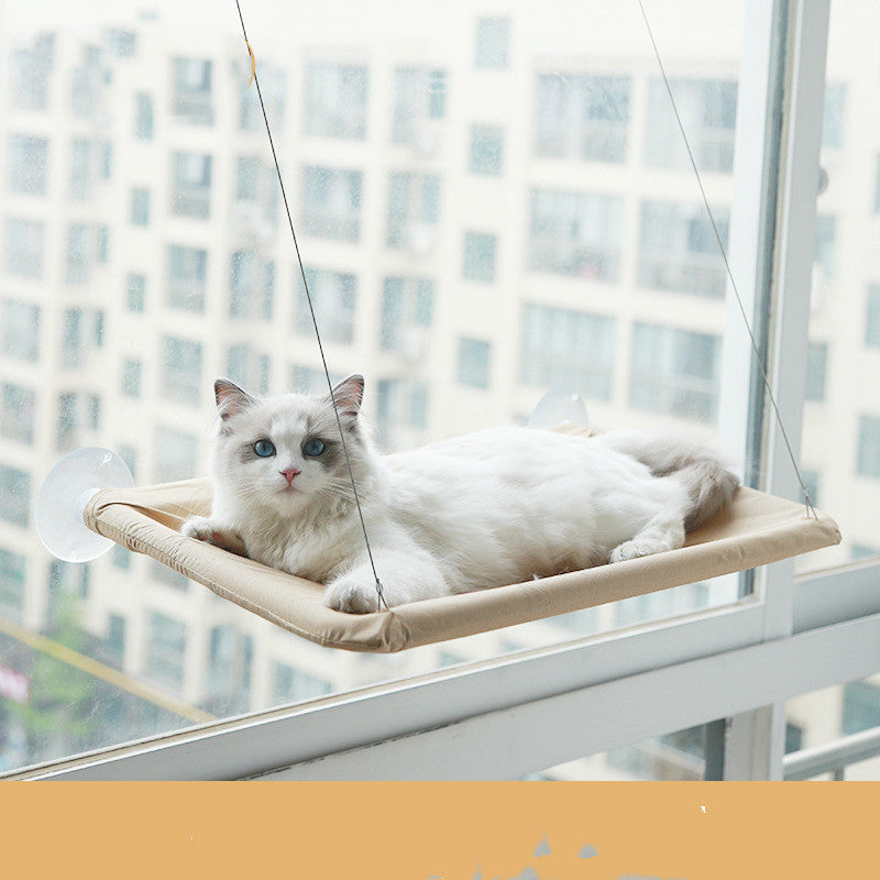 Cat Window Hammock | Suction Cup Wall Mounted Perch