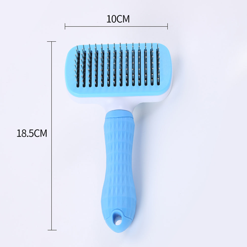 Self-Cleaning Pet Grooming Brush