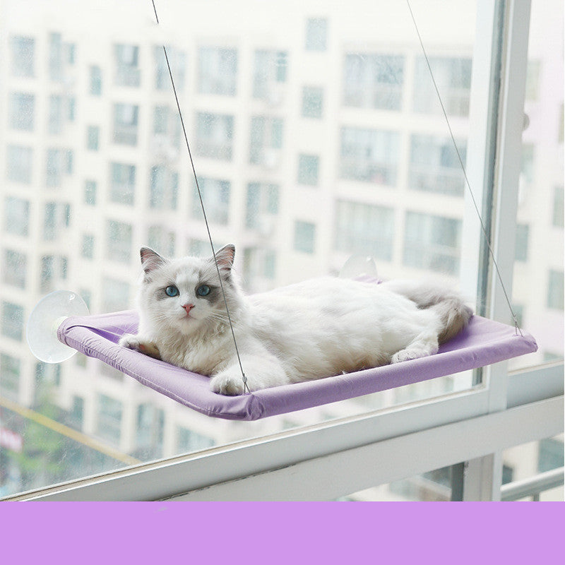 Cat Window Hammock | Suction Cup Wall Mounted Perch