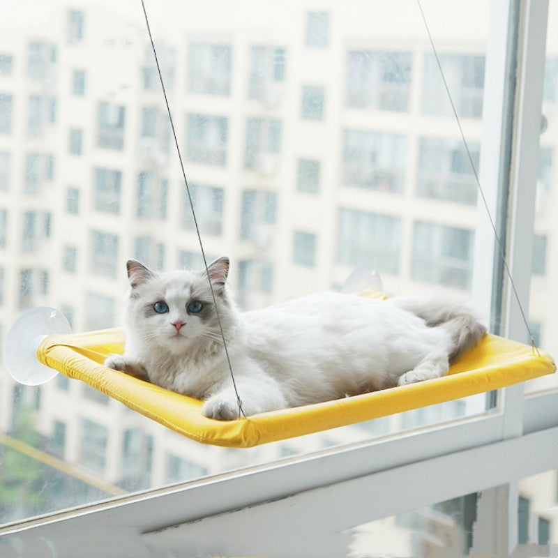 Cat Window Hammock | Suction Cup Wall Mounted Perch