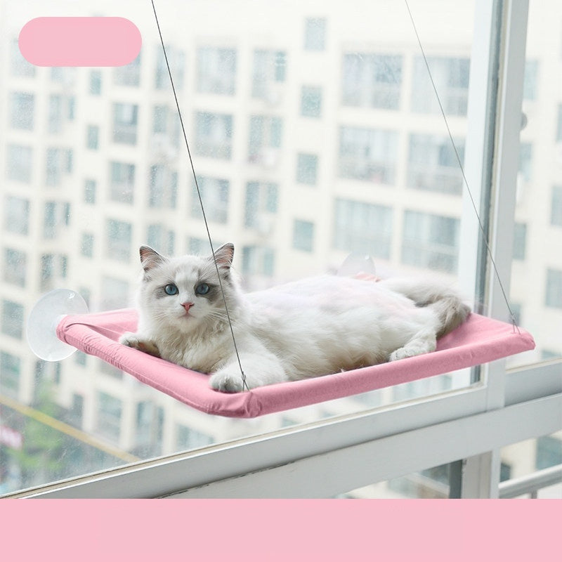 Cat Window Hammock | Suction Cup Wall Mounted Perch