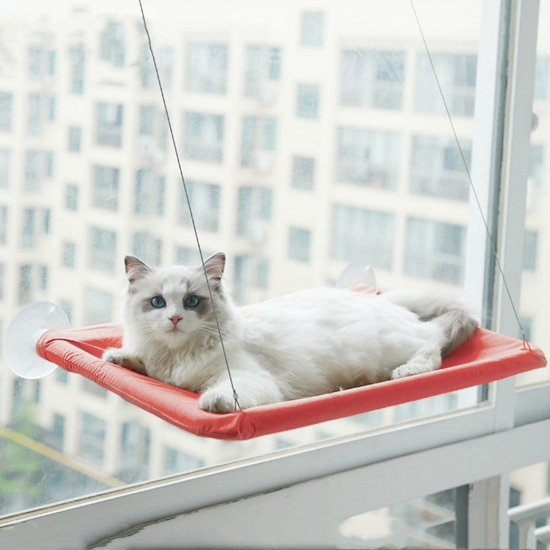Cat Window Hammock | Suction Cup Wall Mounted Perch