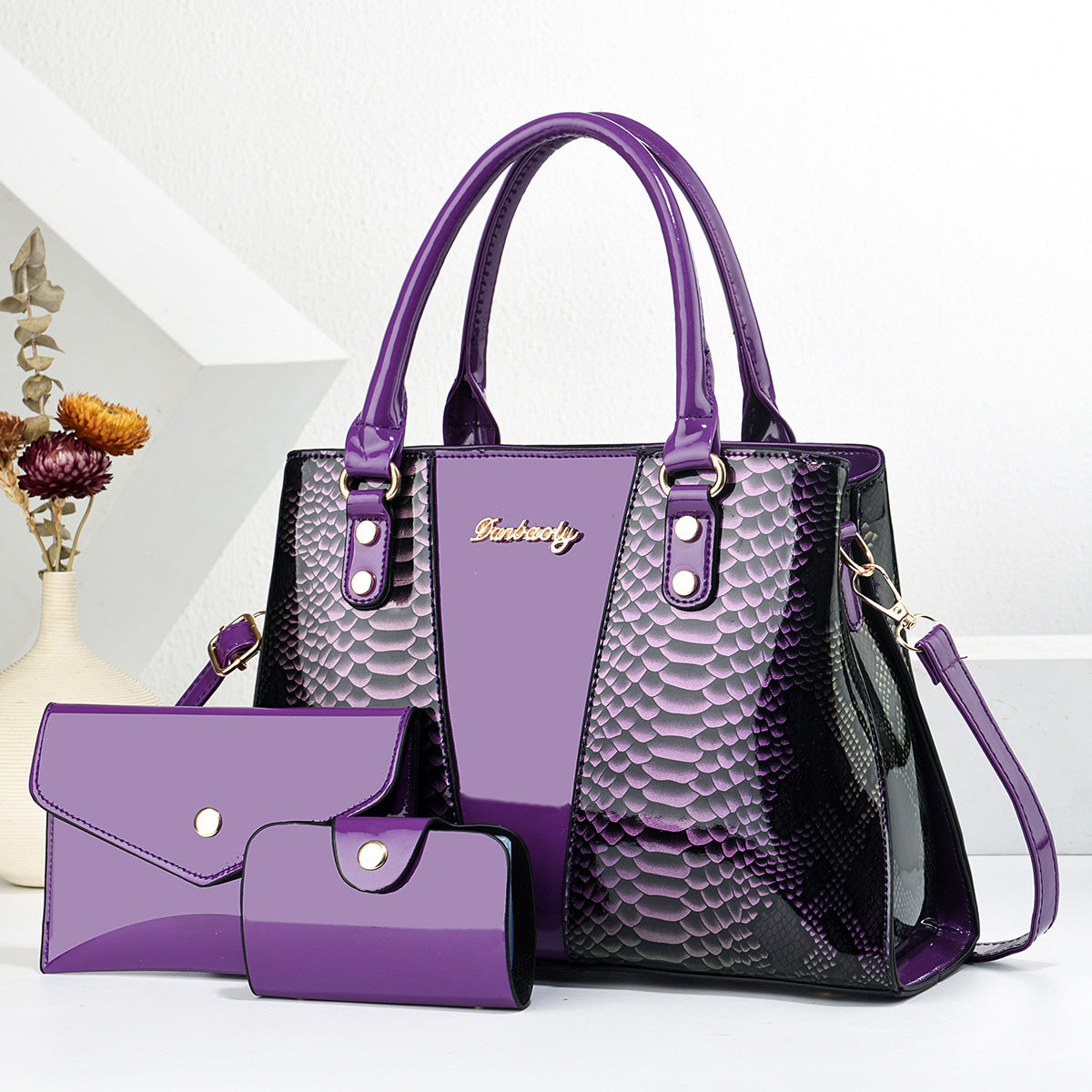 Large-Capacity Trendy Shoulder & Crossbody Tote Bag