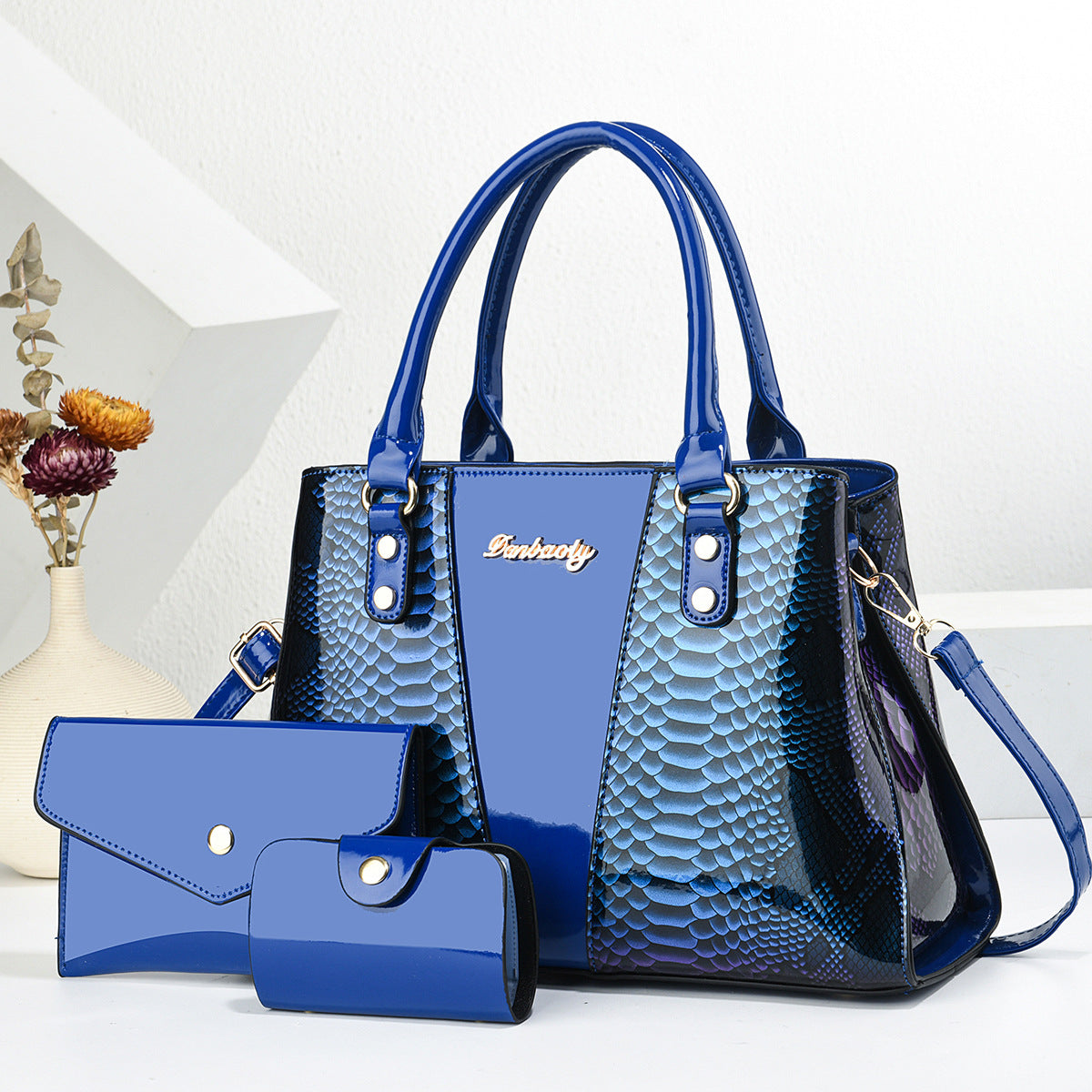 Large-Capacity Trendy Shoulder & Crossbody Tote Bag