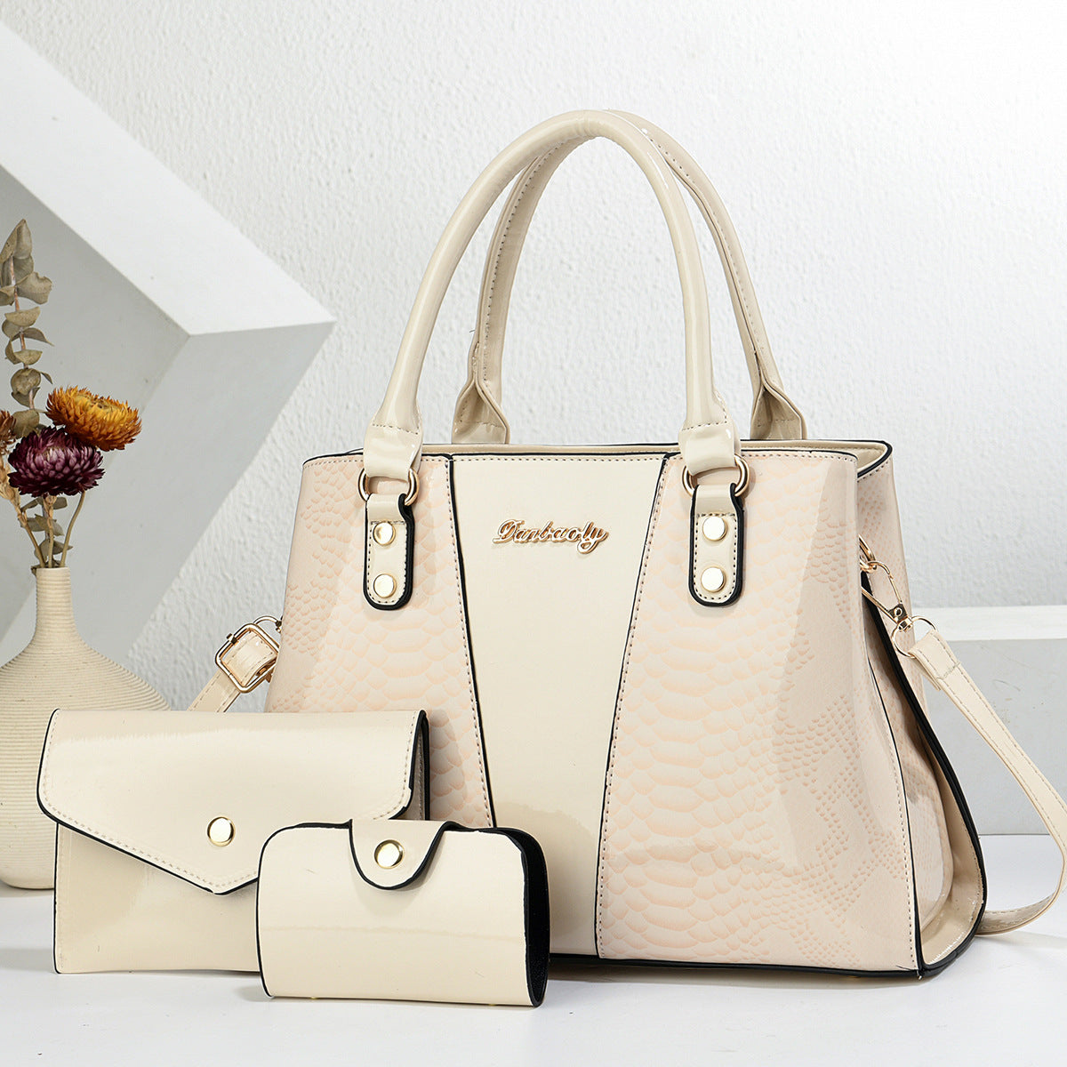 Large-Capacity Trendy Shoulder & Crossbody Tote Bag