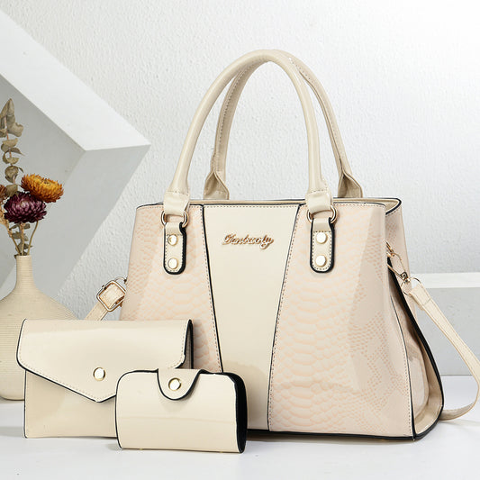 Large-Capacity Trendy Shoulder & Crossbody Tote Bag
